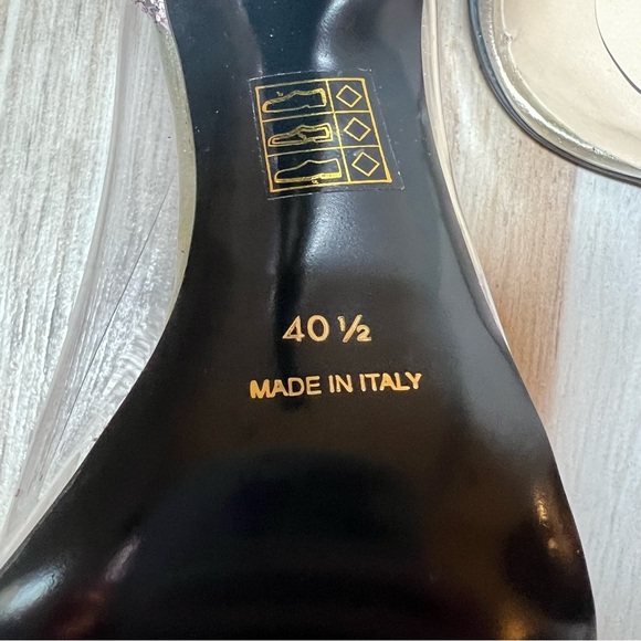 Too Faced Mink Made in Italy Better Than Set Pink Glitter Stiletto Heels Size 10 - Picture 13 of 14